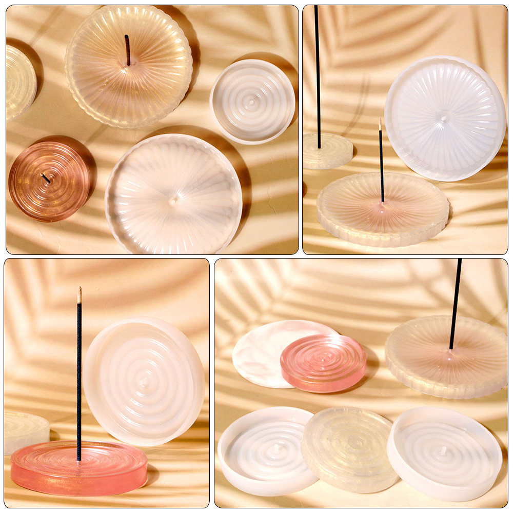 Incense Holder - قطعتان من قوالب حامل أعواد البخور