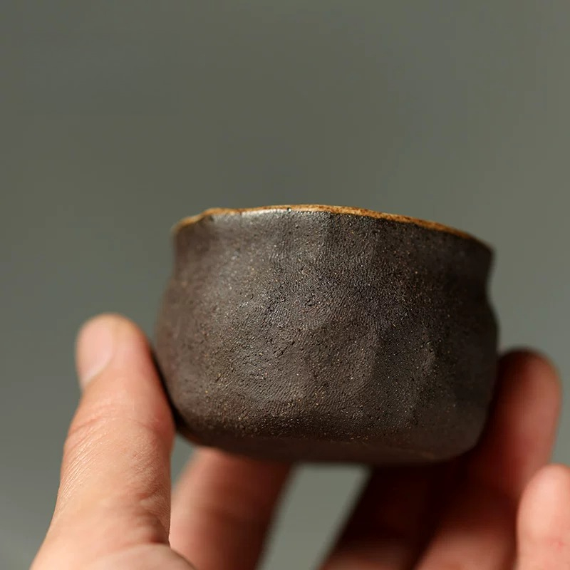 كوب شاي فخاري يدوي الصنع بتصمي - مراجعة Japanese Pottery وسعره