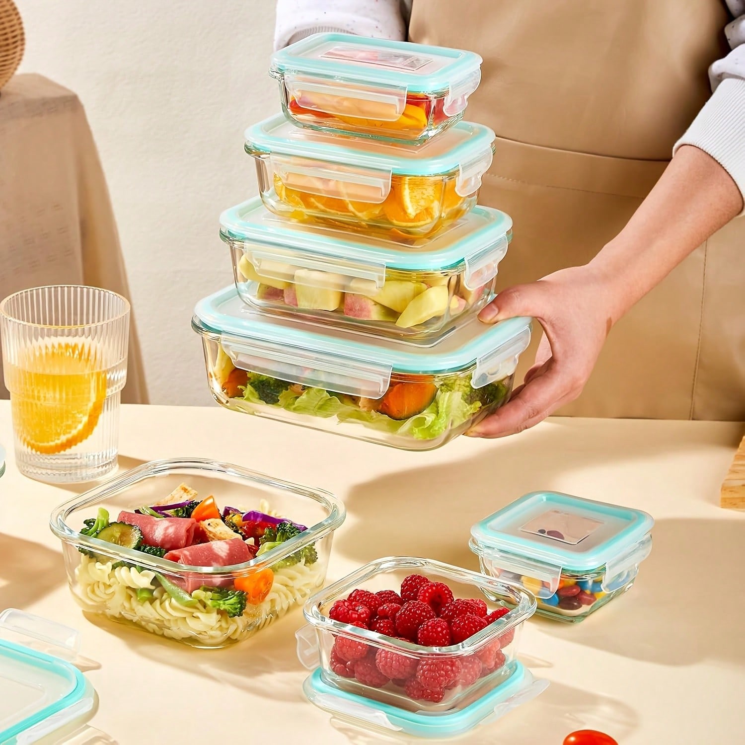 20 قطعة من علب تخزين الطعام ال - مراجعة Bento Box وسعره