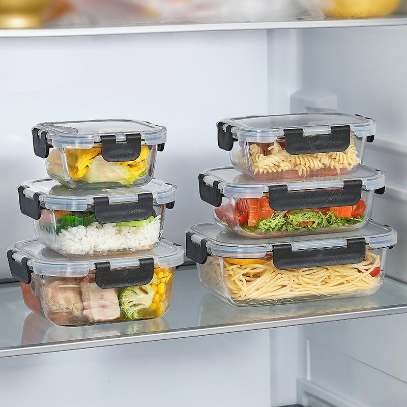 علب تخزين طعام زجاجية محكمة ال - مراجعة Bento Box وسعره