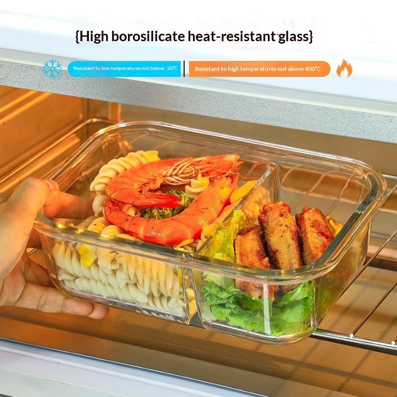 علب تخزين طعام زجاجية محكمة ال - مراجعة Bento Box وسعره