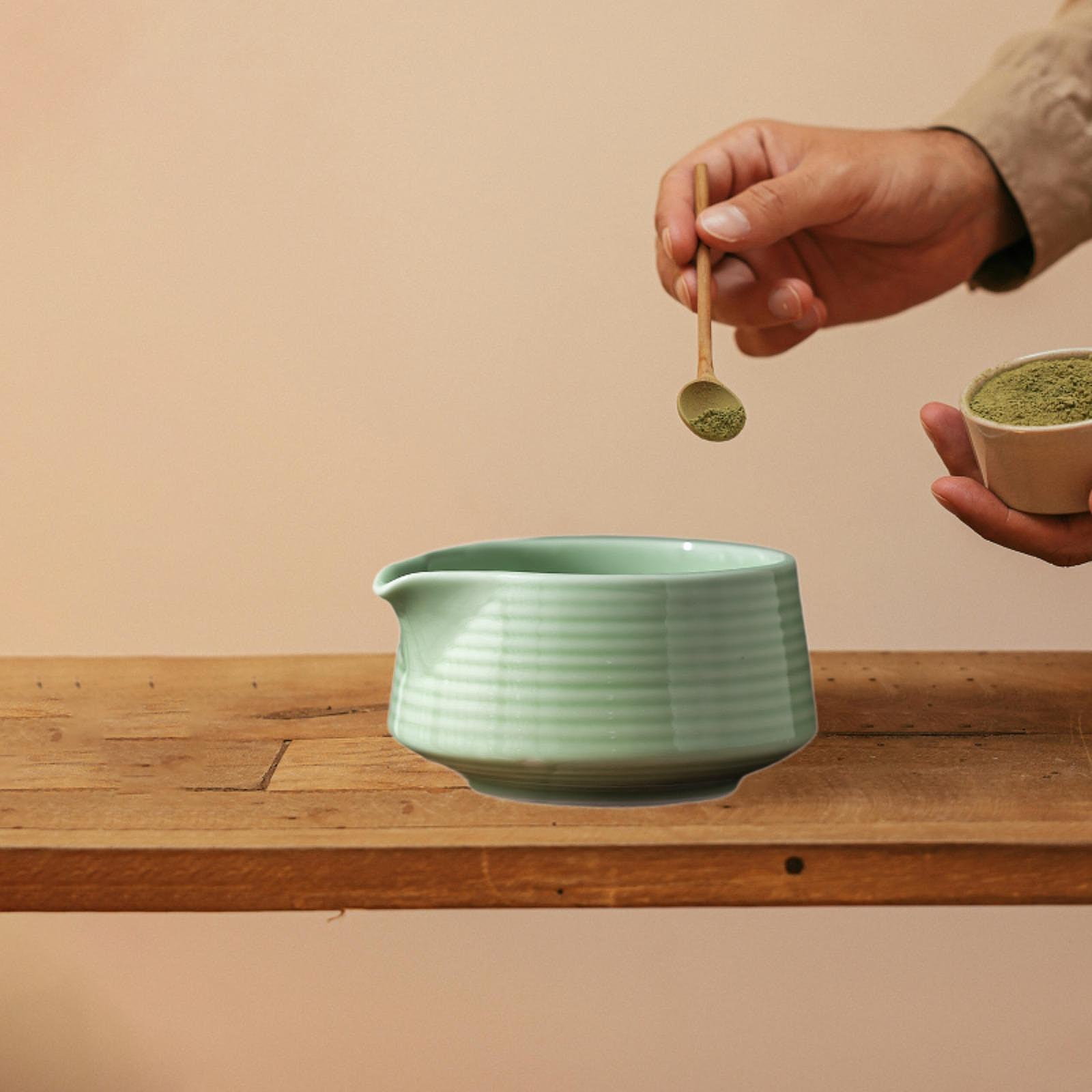وعاء شاي الماتشا من السيراميك  - مراجعة Japanese Tea وسعره