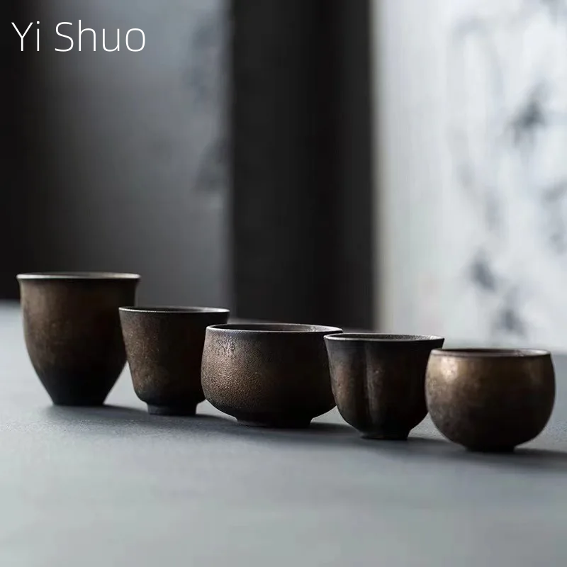 كوب سيراميك ريترو مطلي بالذهب  - مراجعة Japanese Pottery وسعره