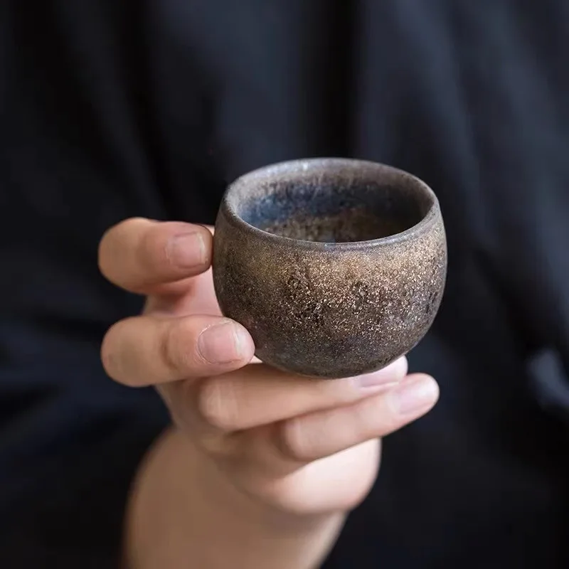 كوب سيراميك ريترو مطلي بالذهب  - مراجعة Japanese Pottery وسعره