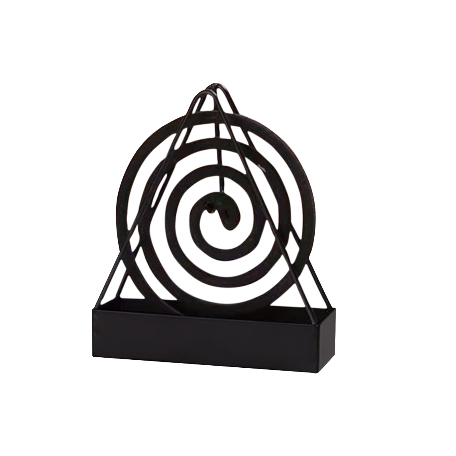 حامل لفائف بعوض حديد وإطار مبخ - مراجعة Incense Holder وسعره